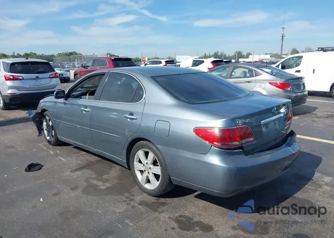 2005 Lexus Es 330 z USA, uszkodzony, nr VIN JTHBA30G855070780